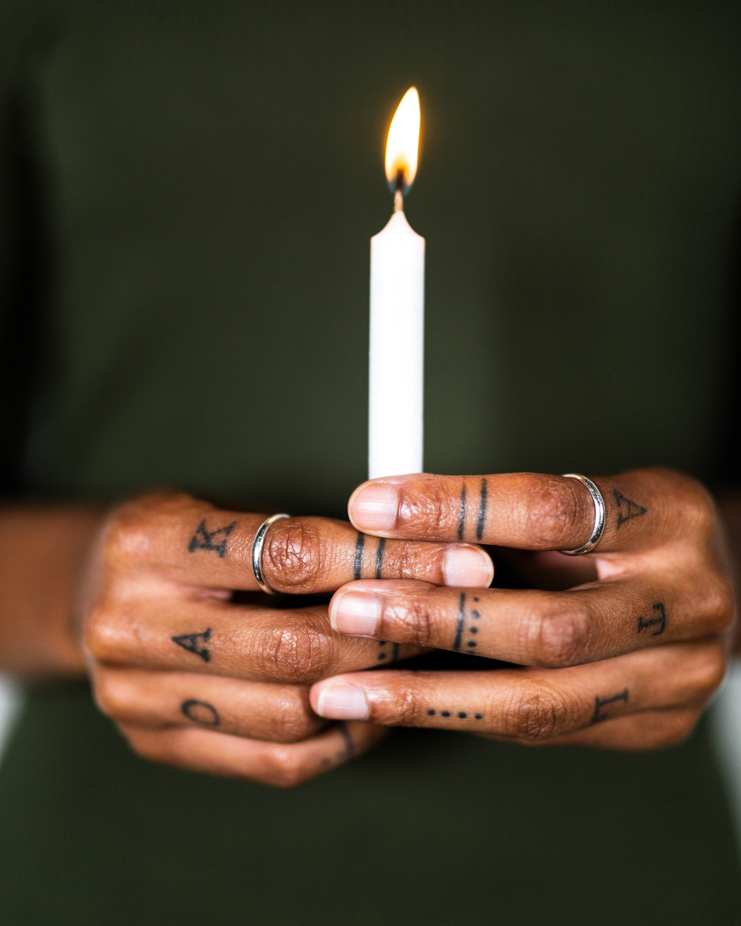 White Spell Candle