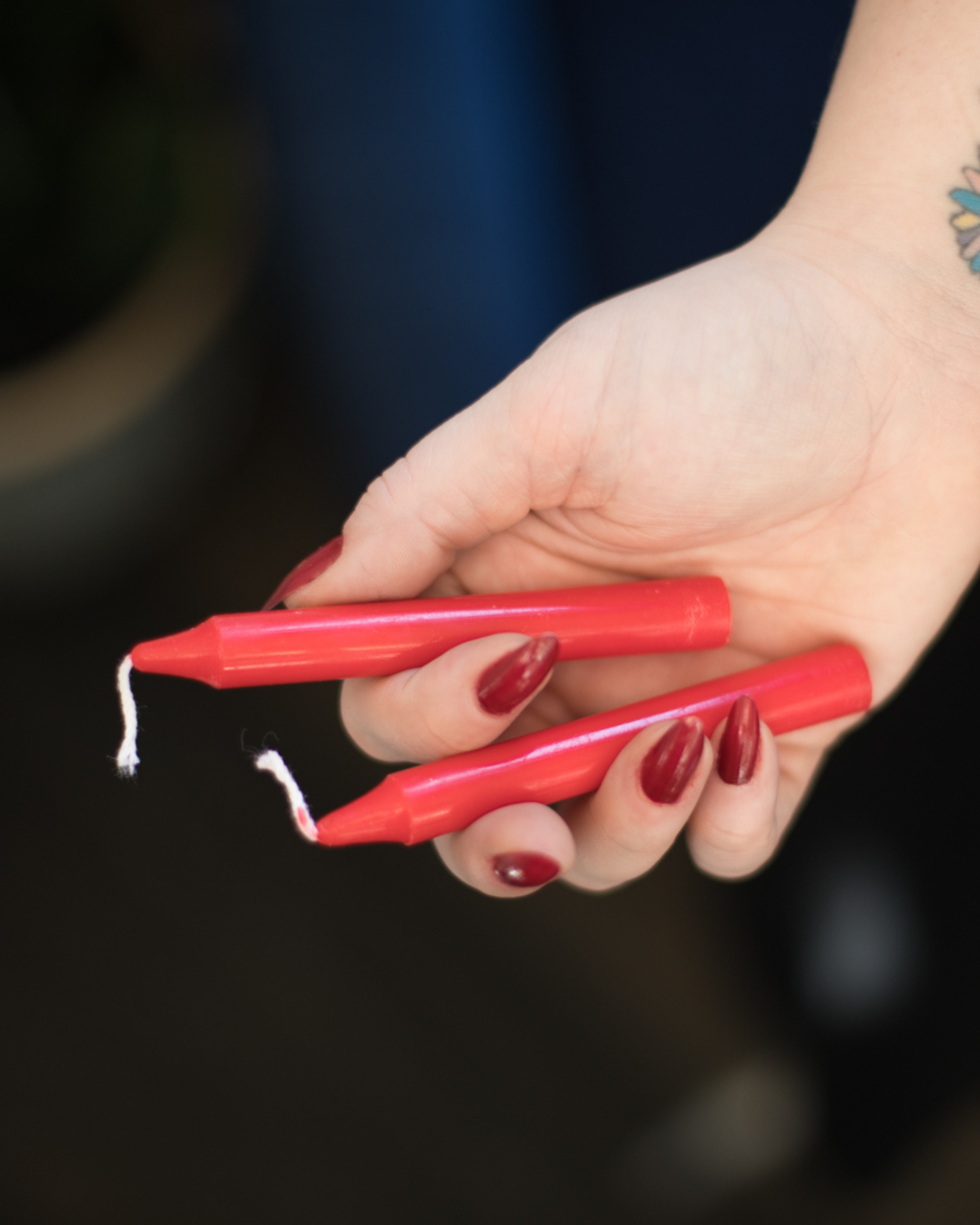 Red Spell Candle