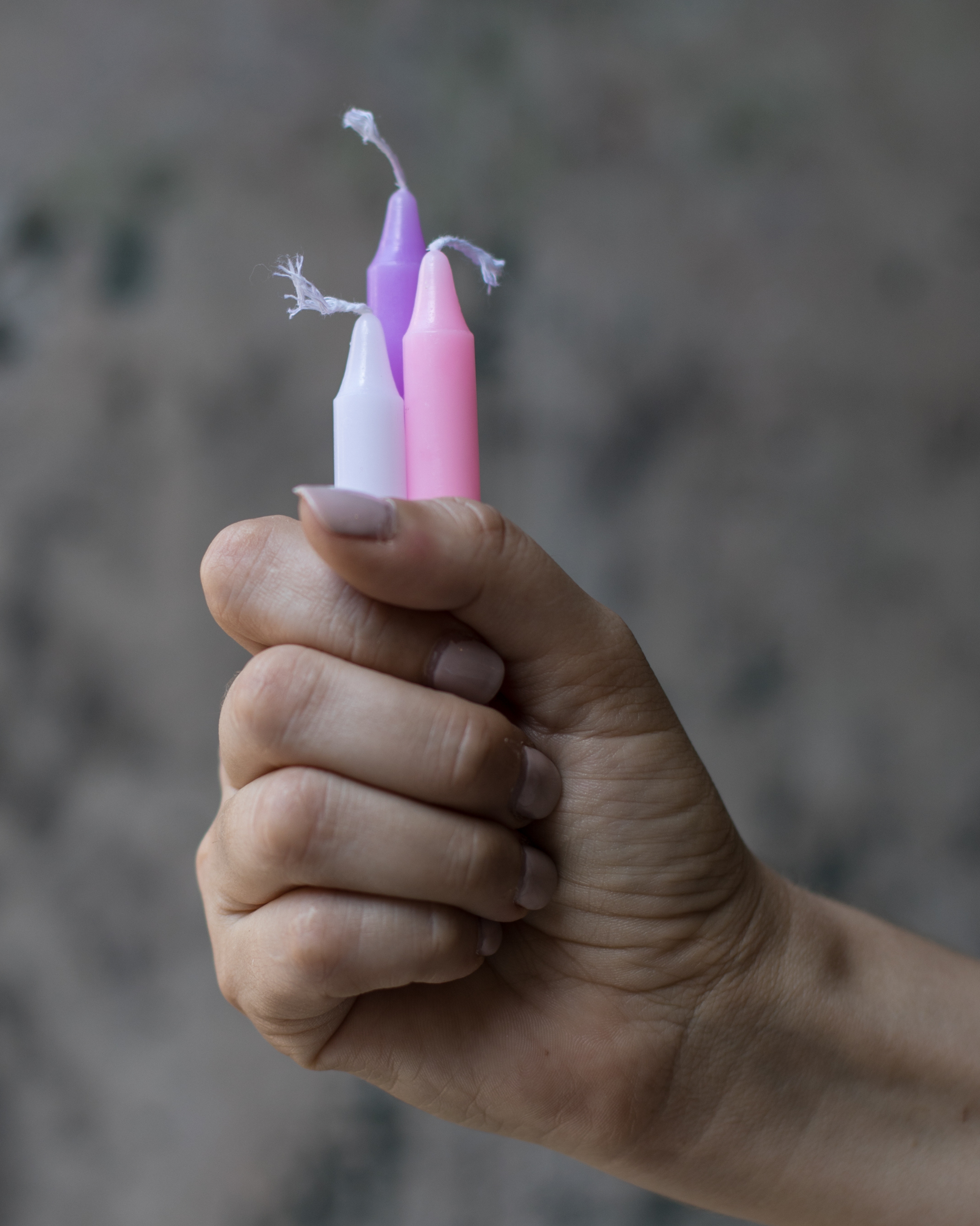 Light Purple Spell Candle