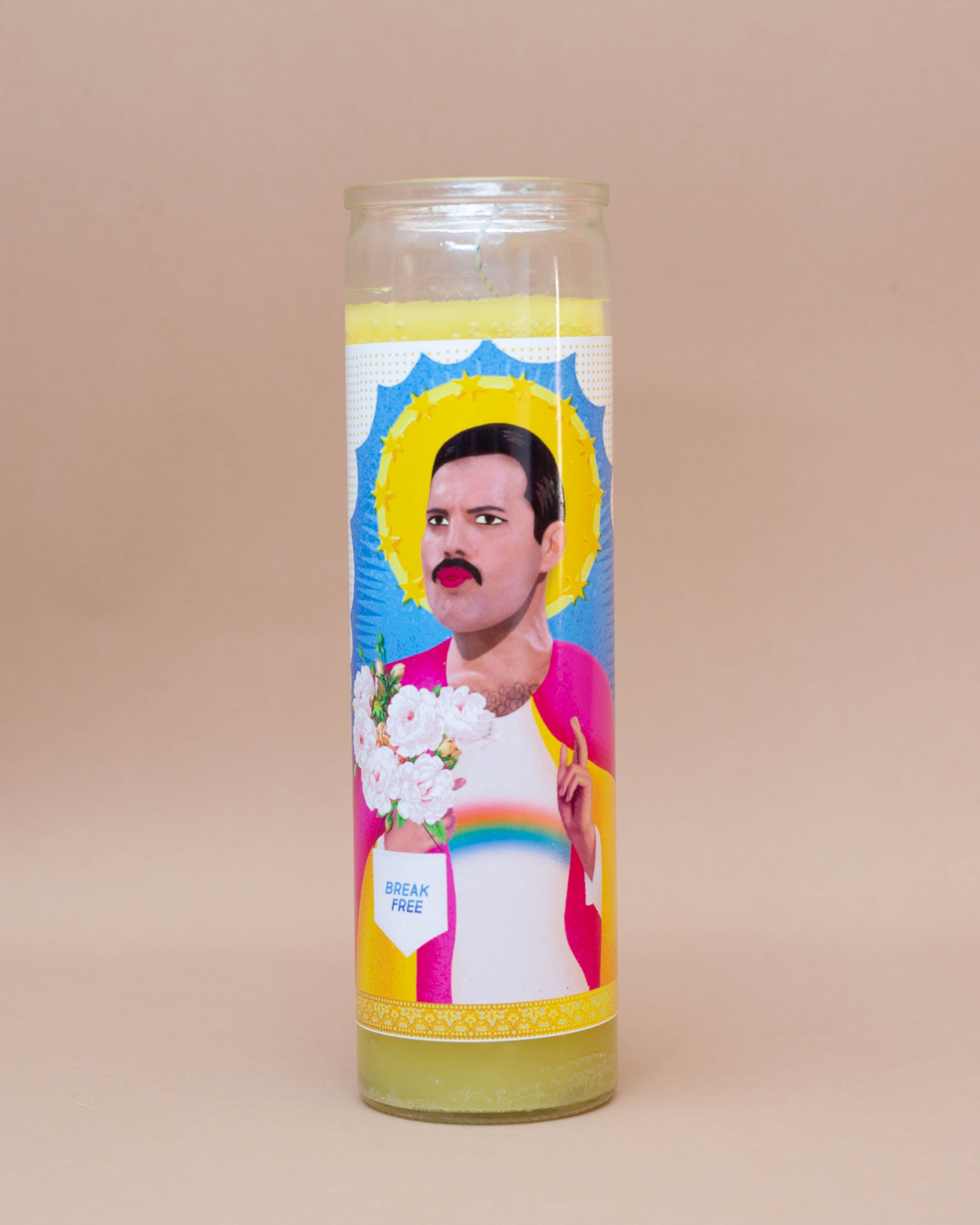 Freddie Mercury Prayer Candle