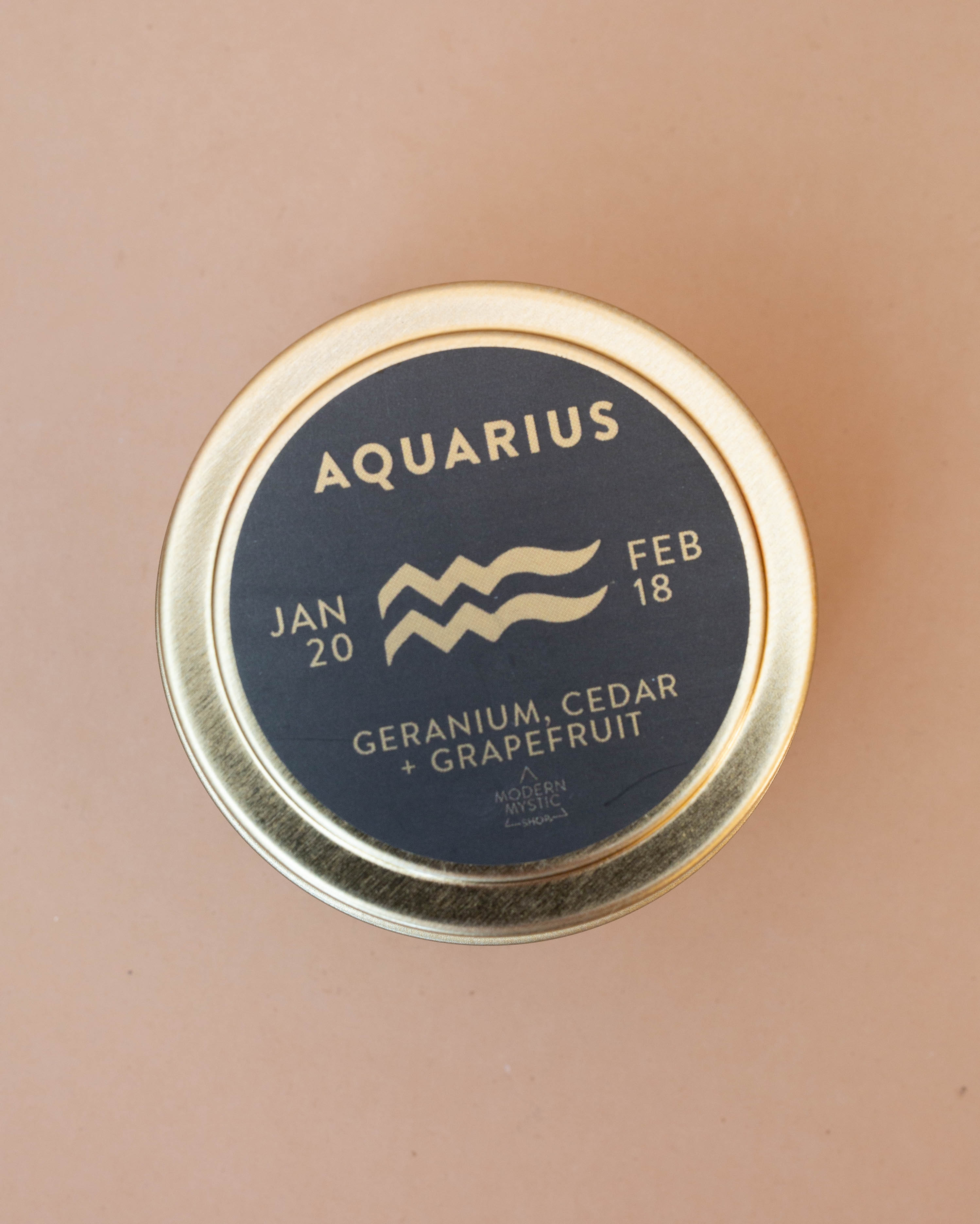 Aquarius Candle