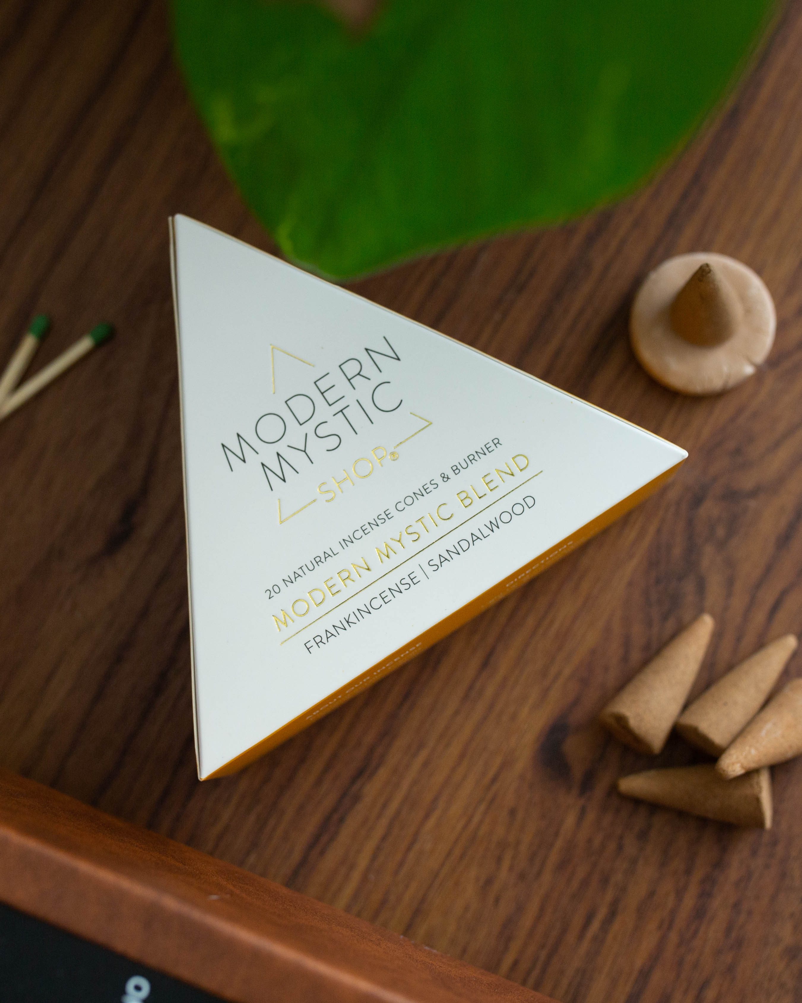 Modern Mystic Shop Blend Incense Cones