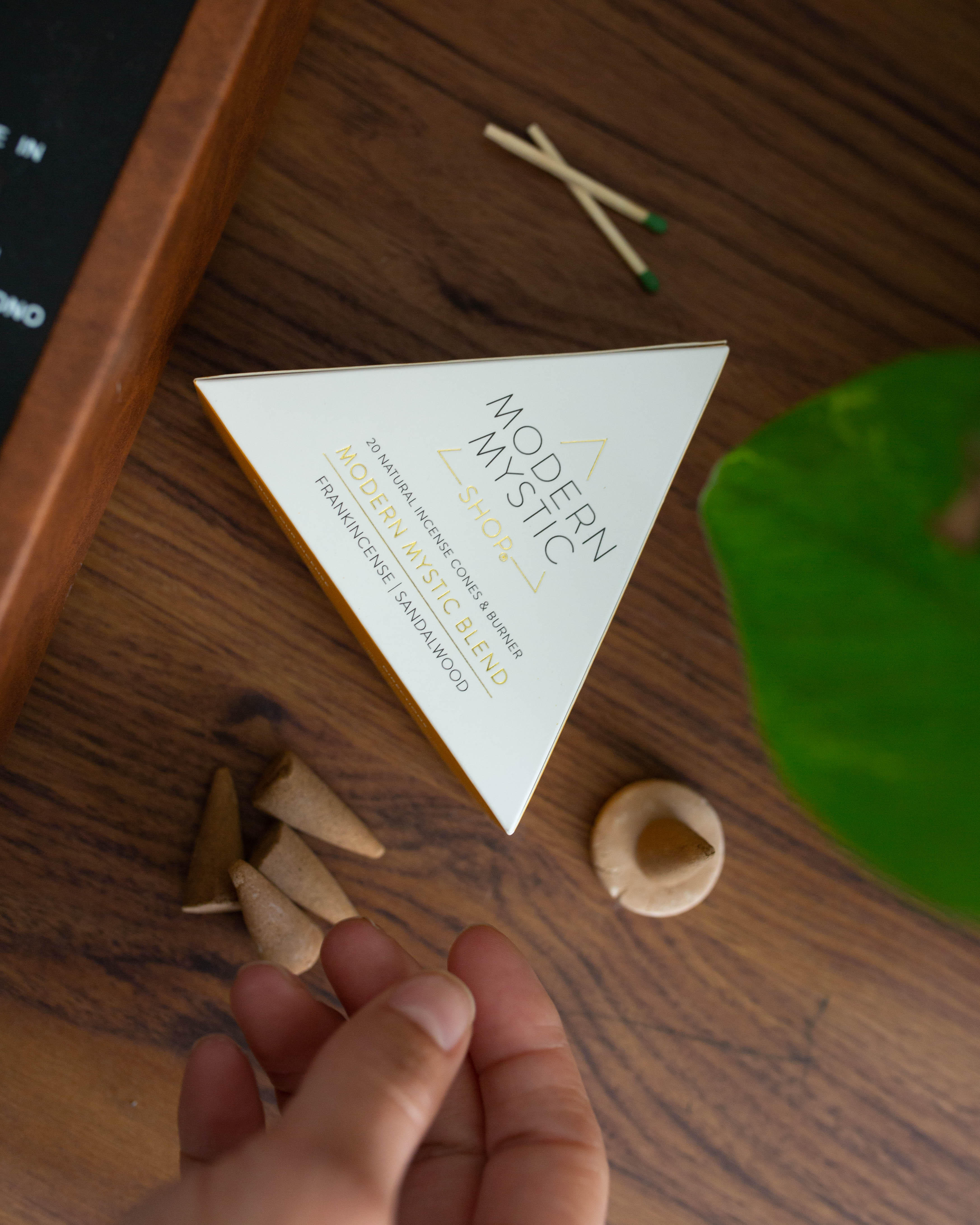 Modern Mystic Shop Blend Incense Cones