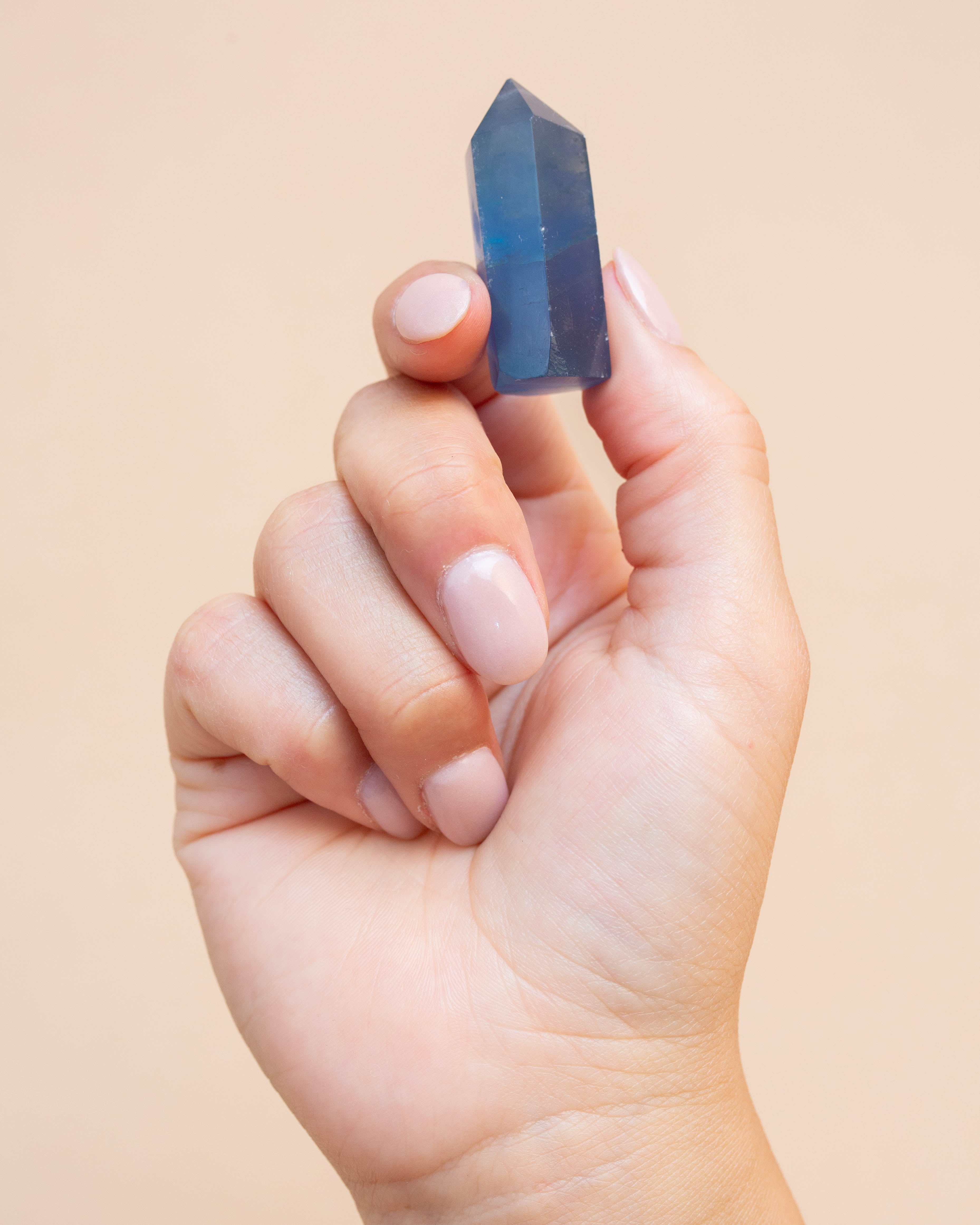 Blue Fluorite Tower