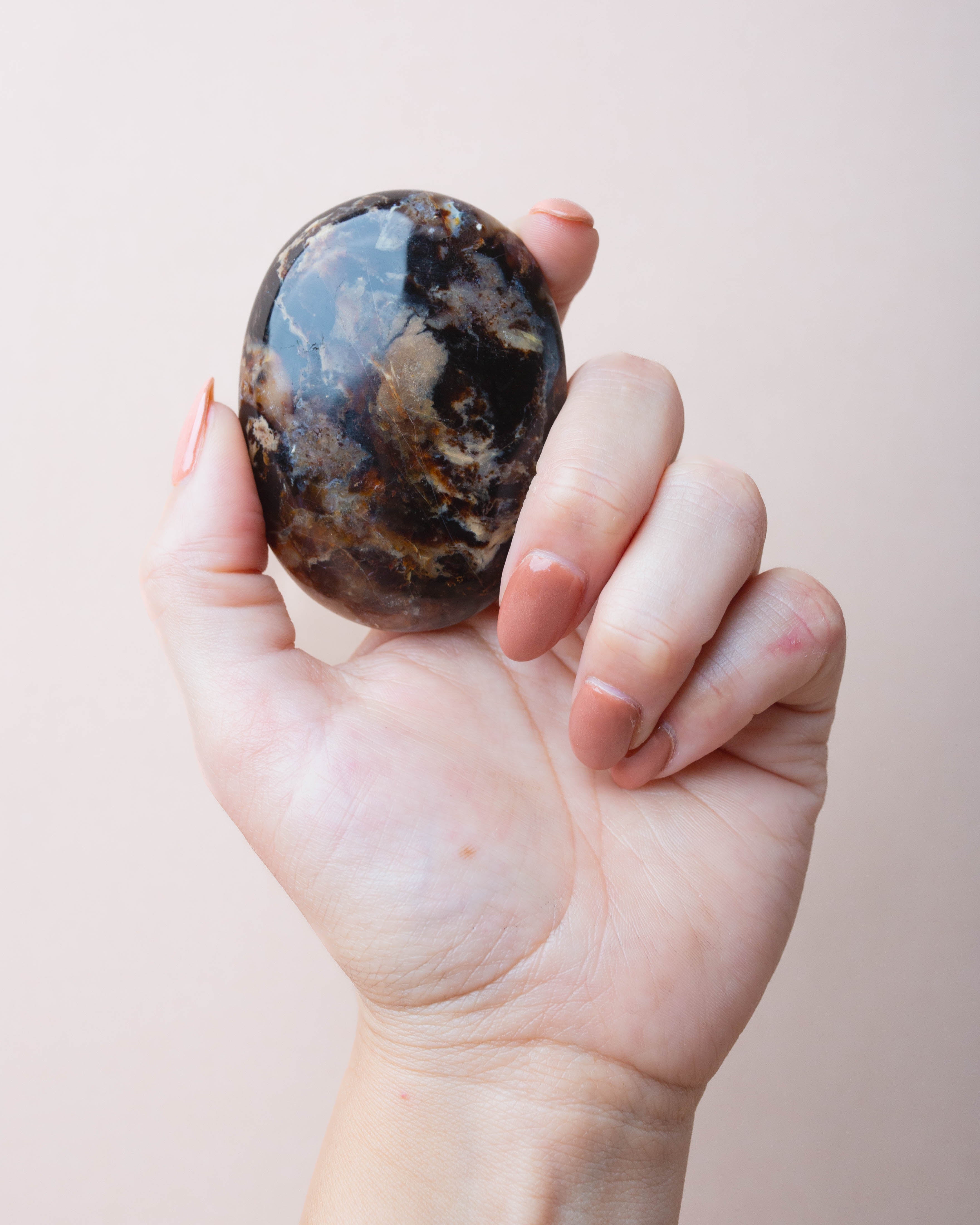 Black Opal Pebble - S