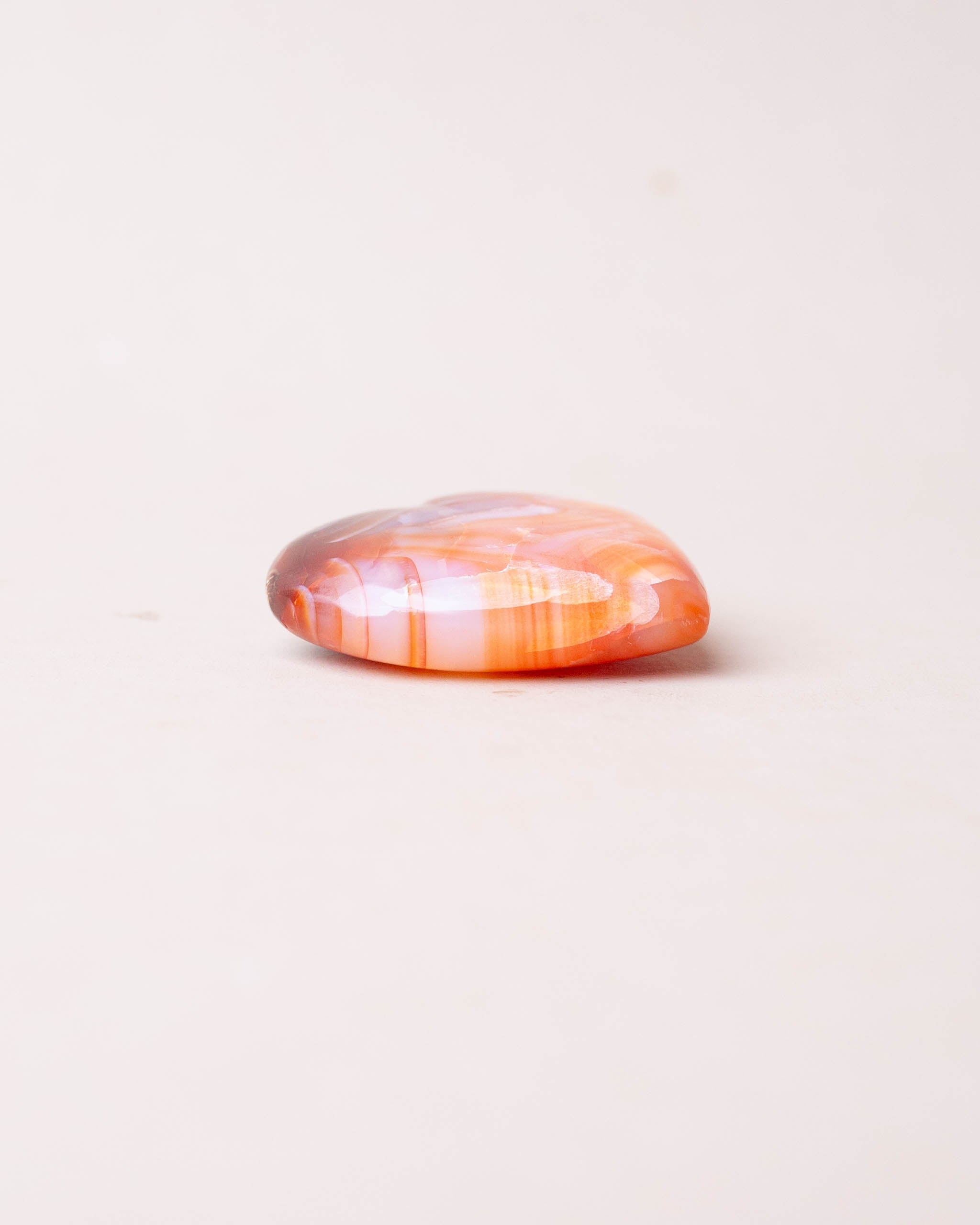 Tumbled Carnelian Heart