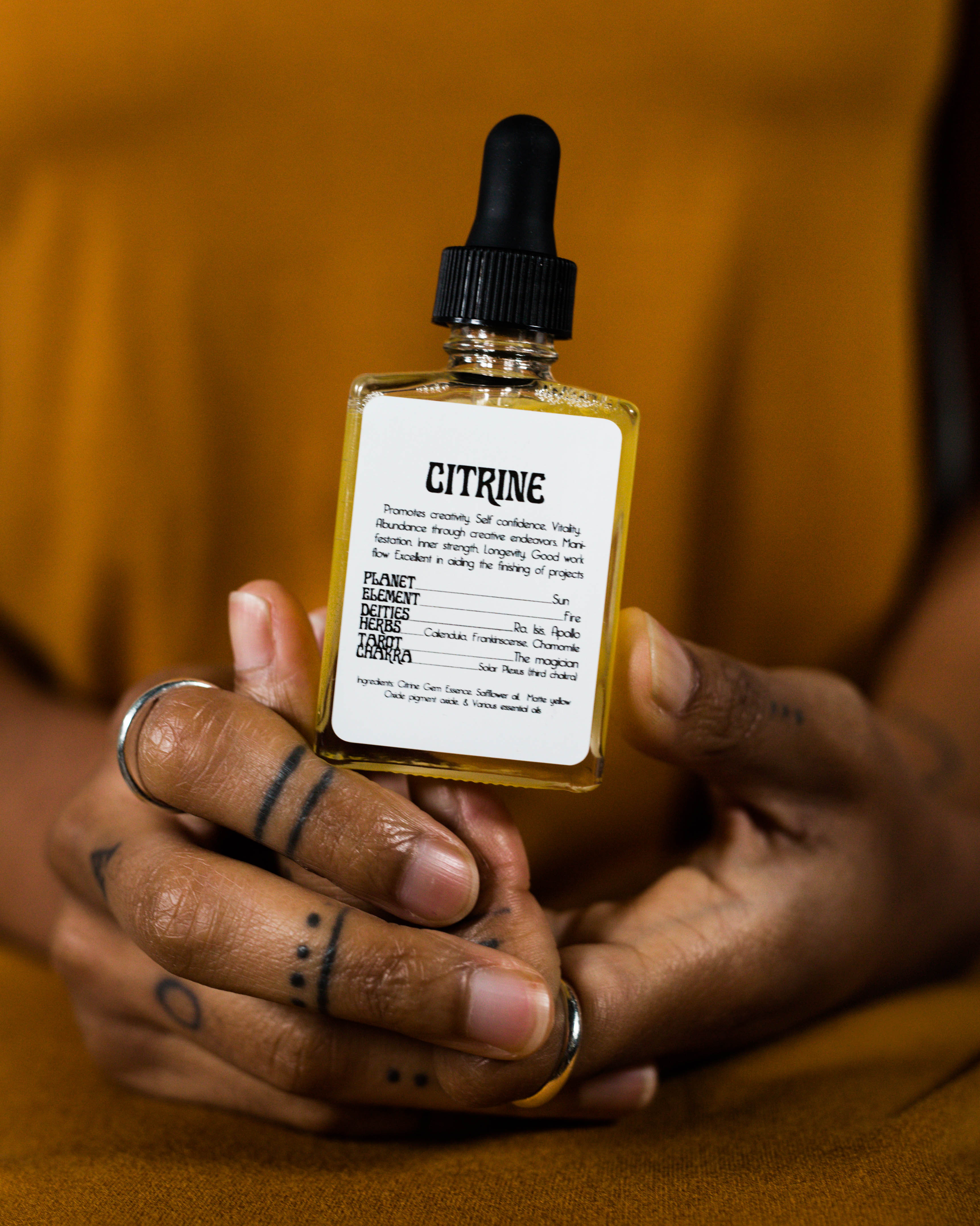 Citrine Gem Essence Oil