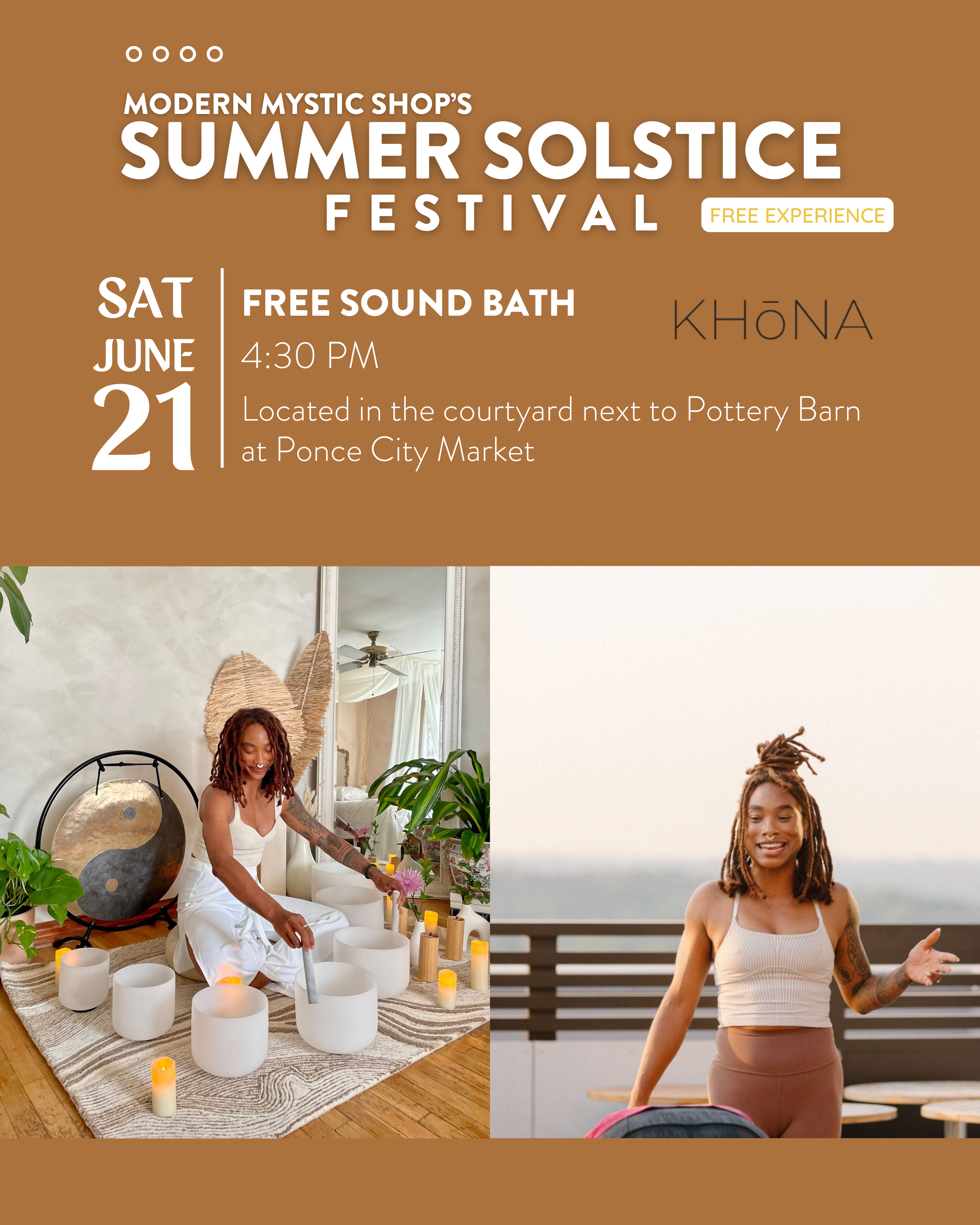 Summer Solstice Festival: Free Sound Bath with Shelby from KHONA