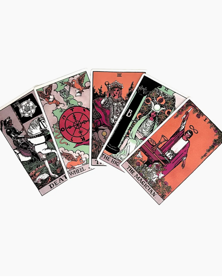 Pastel Tarot Deck & Guide Classic Rider-Waite-Smith Tarot Design