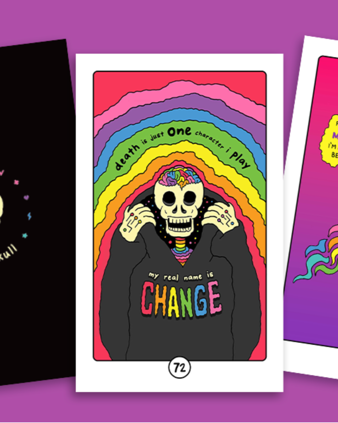 Rainbow Brainskull Oracle