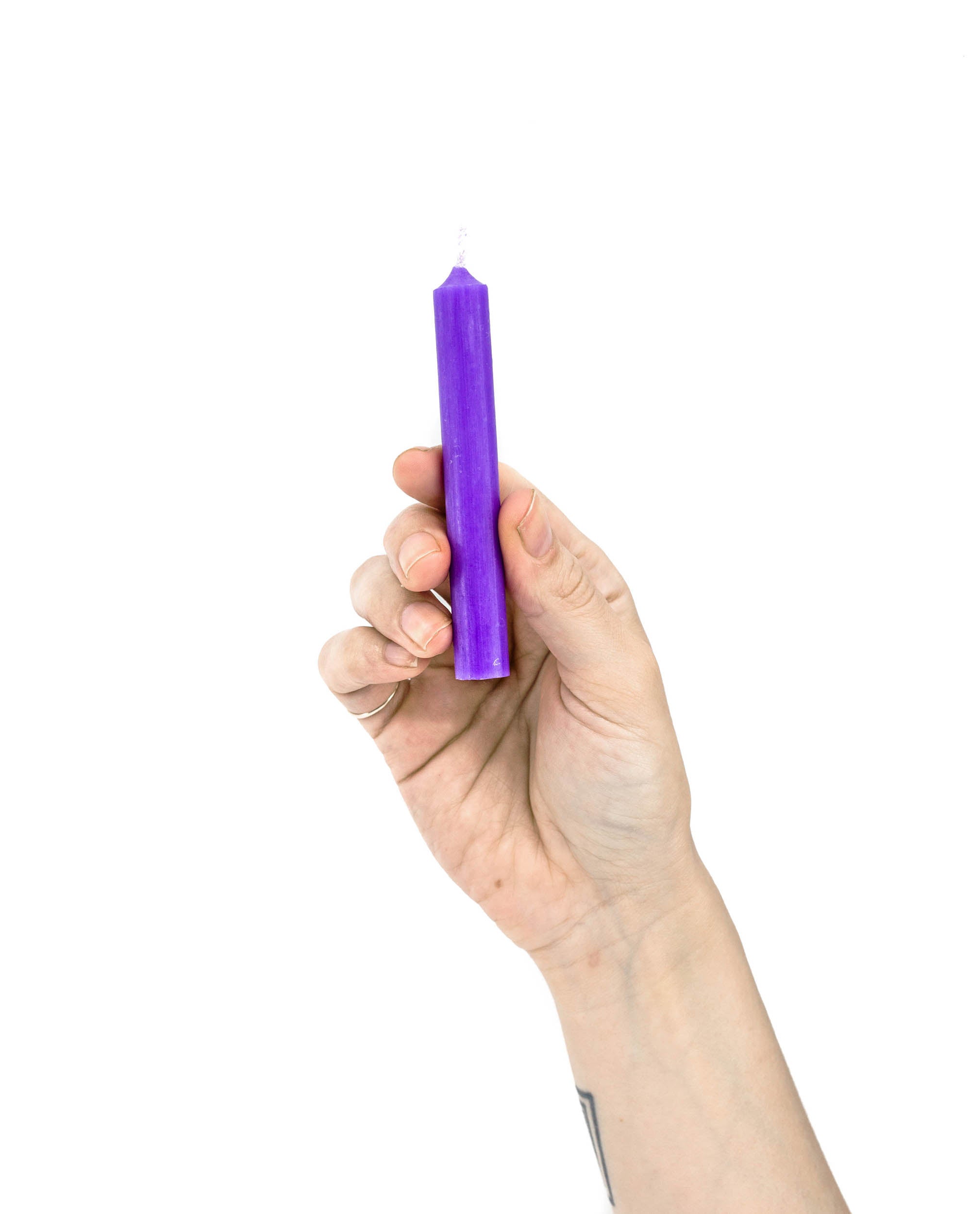 Dark Purple Spell Candle