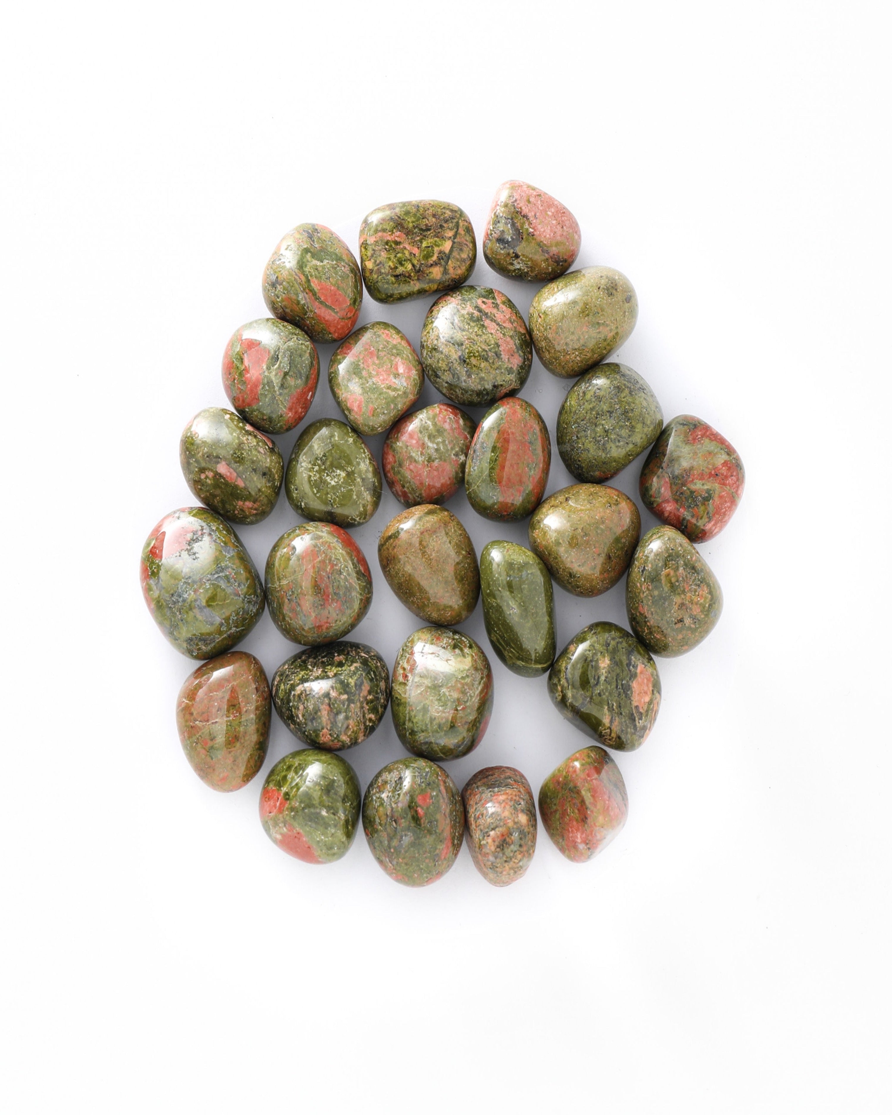 Tumbled Unakite