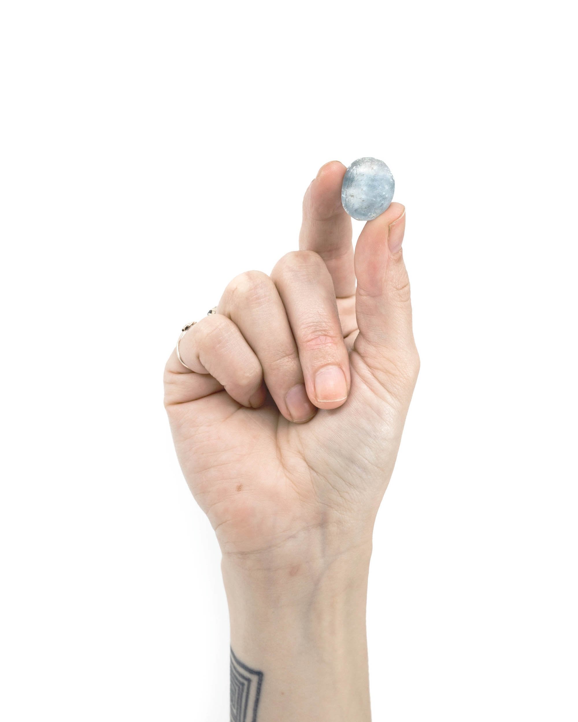 Tumbled Celestite