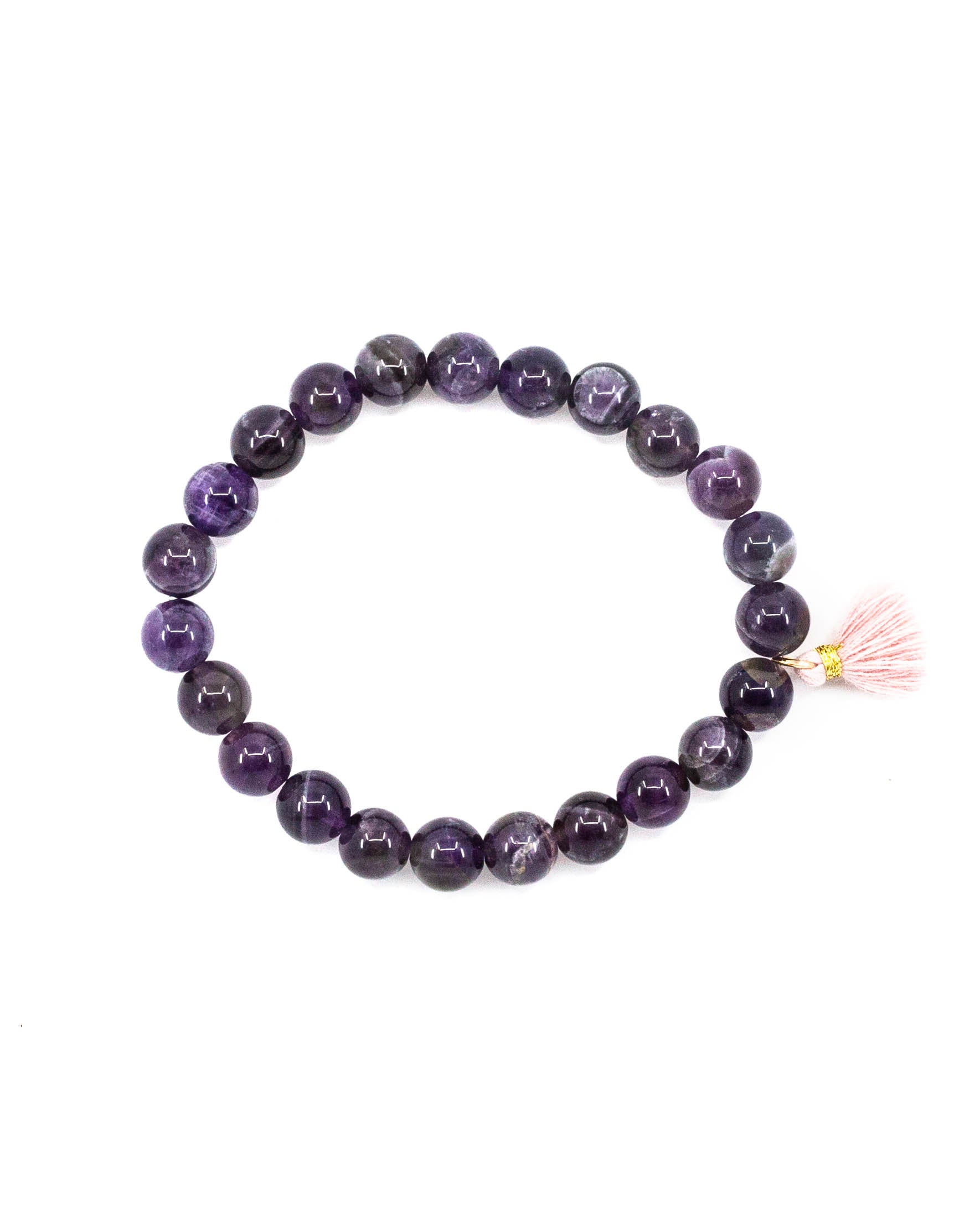 Amethyst Mala Bracelet