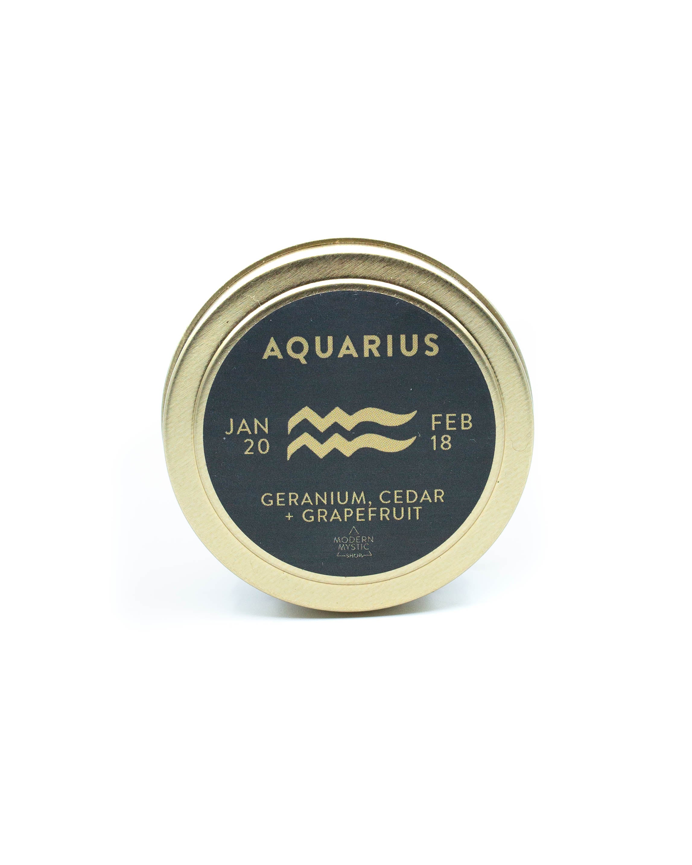 Aquarius Candle