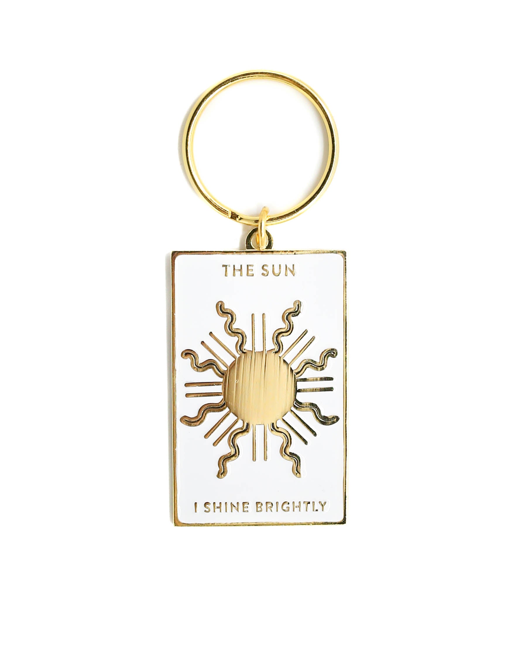 The Sun Tarot Keychain