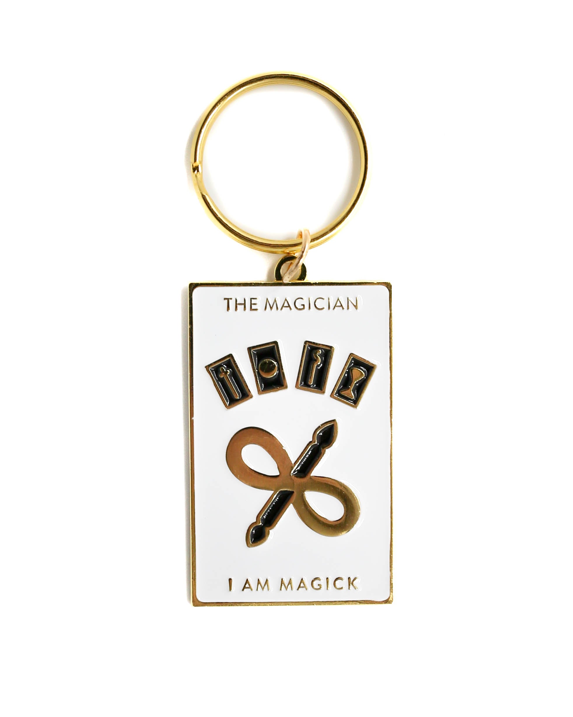 The Magician Tarot Keychain