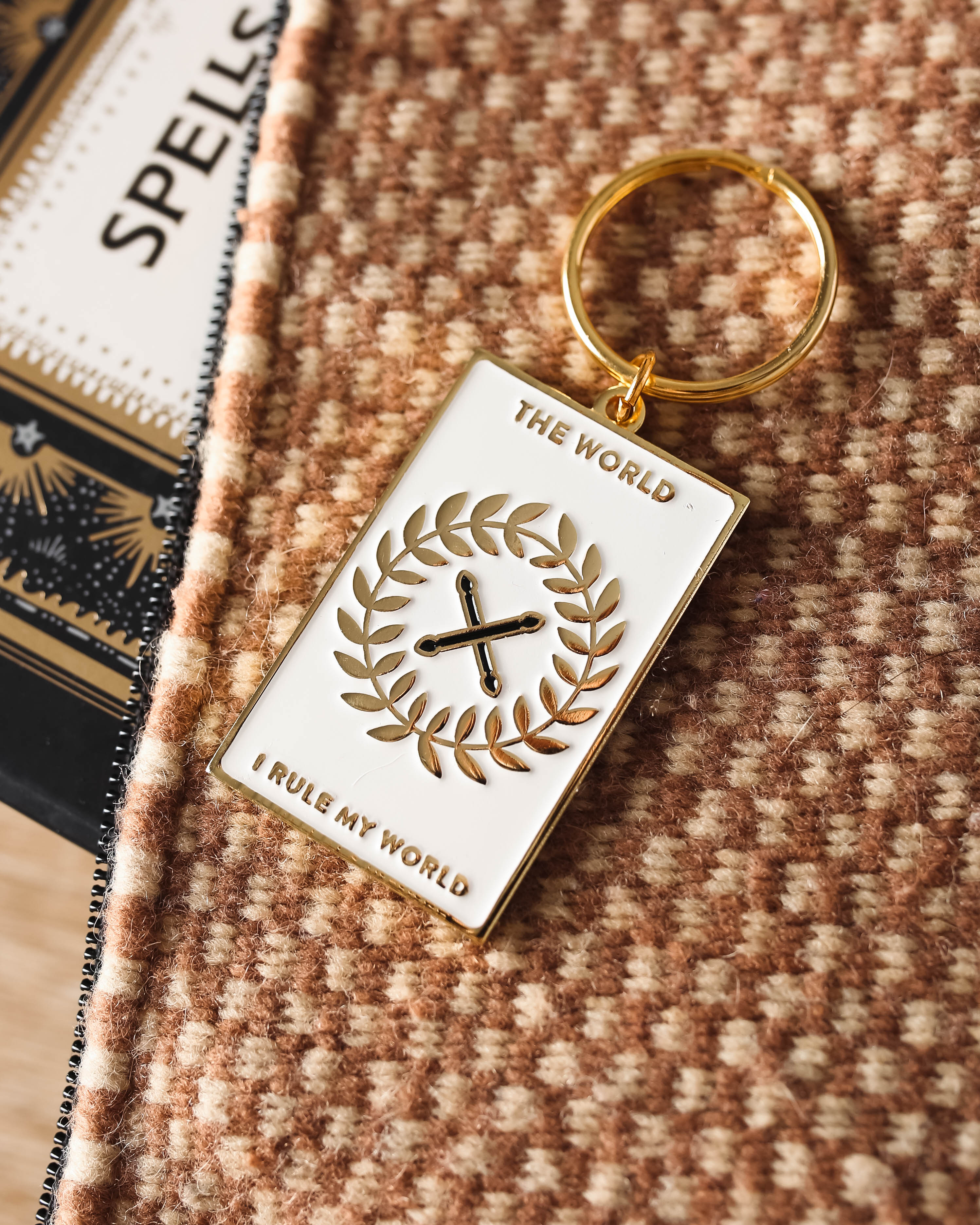 The World Tarot Keychain