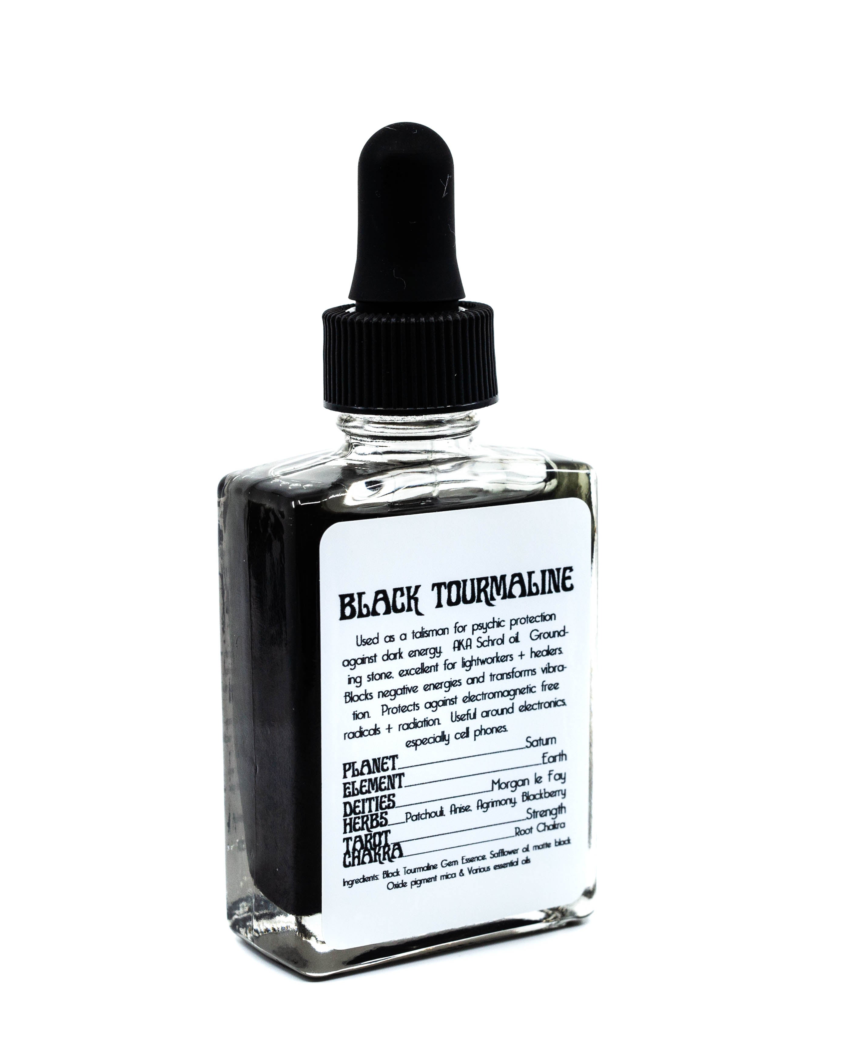 Black Tourmaline Gem Essence Oil
