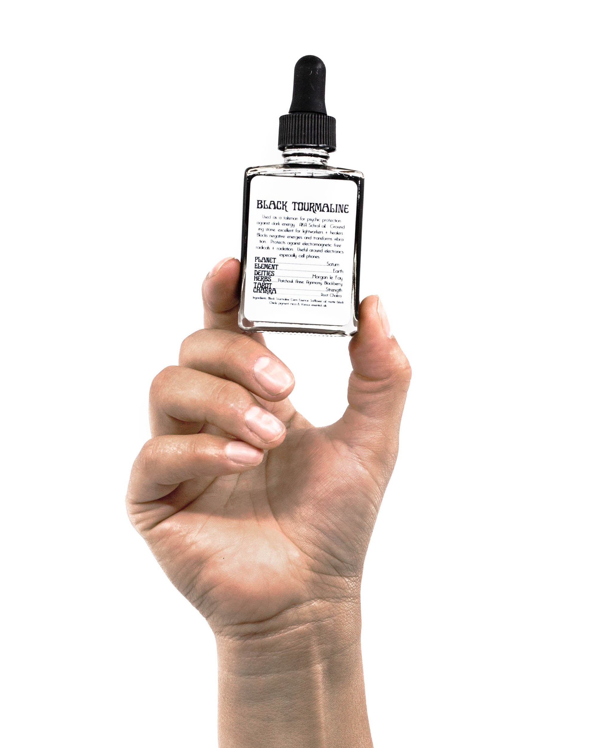 Black Tourmaline Gem Essence Oil