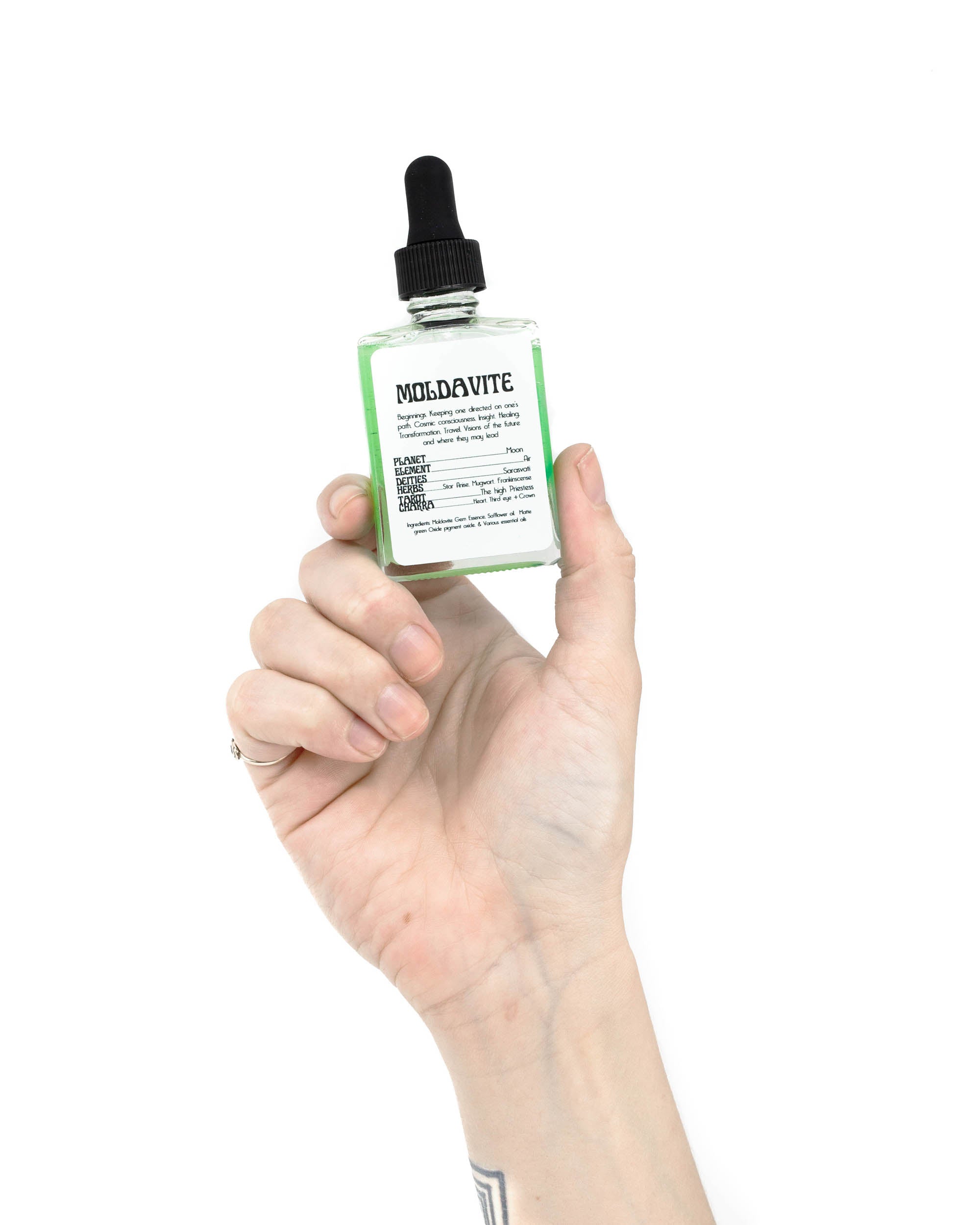 Moldavite Gem Essence Oil