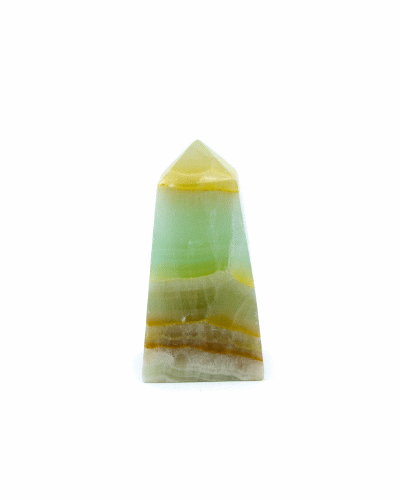 Pistachio Calcite Obelisk